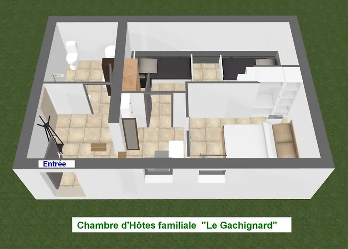 D'hotes Le Gachignard 3* Courlay